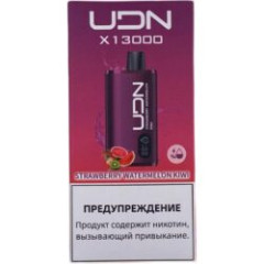 Электронная сигарета UDN X 13000 Клубника Арбуз Киви