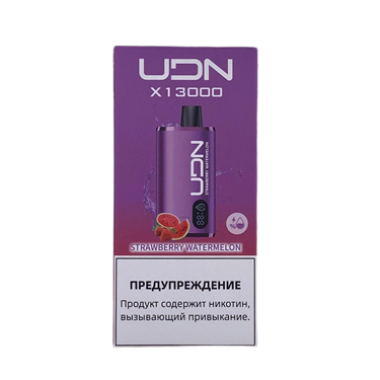 Электронная сигарета UDN X 13000 Клубничный Арбуз Электронная сигарета UDN X 13000 Клубничный Арбуз