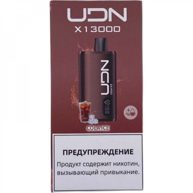 Электронная сигарета UDN X 13000 Ледяная Кола Электронная сигарета UDN X 13000 Ледяная Кола