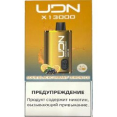 Электронная сигарета UDN X 13000 Лимонный Лед с Кислой Черной Смородиной