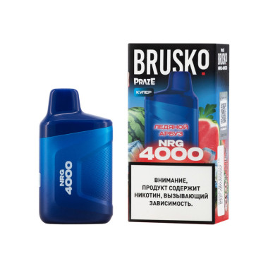 Brusko NRG 4000 Ледяной Арбуз Brusko NRG 4000 Ледяной Арбуз