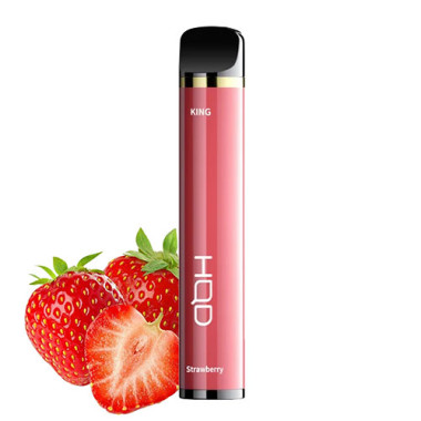 Электронная сигарета HQD King 2000 Strawberry (Клубника) Электронная сигарета HQD King 2000 Strawberry (Клубника)