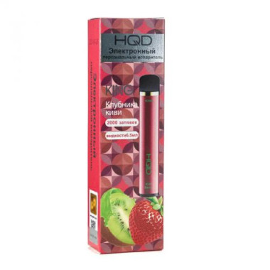 Электронная сигарета HQD King 2000 Strawberry Kiwi (Клубника-киви) Электронная сигарета HQD King 2000 Strawberry Kiwi (Клубника-киви)