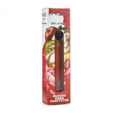 Электронная сигарета HQD King Super 600 Adrenaline energy (Яблоко-киви-энергетик) Электронная сигарета HQD King Super 600 Adrenaline energy (Яблоко-киви-энергетик)