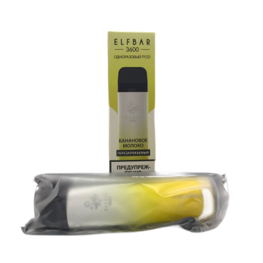 ELF BAR 3600 Банановое молоко ELF BAR 3600 Банановое молоко