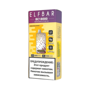 ELFBAR 18000 BC Киви ананас персик ELFBAR 18000 BC Киви ананас персик
