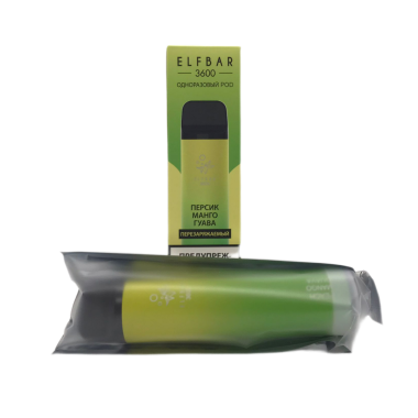 ELFBAR 2500 Манго персик гуава ELFBAR 2500 Манго персик гуава