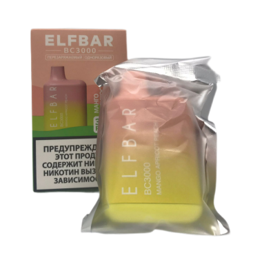 ELFBAR 3000 Манго абрикос персик ELFBAR 3000 Манго абрикос персик
