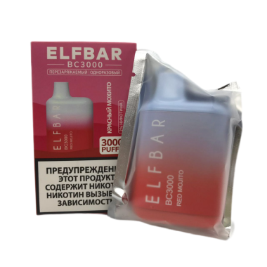 ELFBAR 3000 Красный мохито ELFBAR 3000 Красный мохито