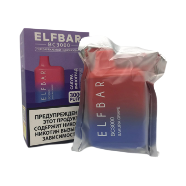 ELFBAR 3000 Виноград сакура ELFBAR 3000 Виноград сакура