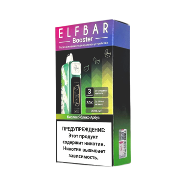 ELFBAR 30000 Кислое яблоко арбуз ELFBAR 30000 Кислое яблоко арбуз