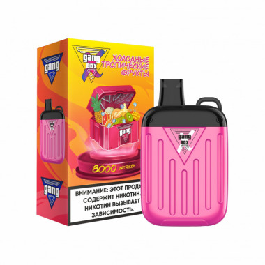 GANG XBOX 8000 Холодные Тропические Фрукты GANG XBOX 8000 Холодные Тропические Фрукты