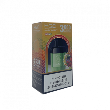 HQD Bang Гранатовый сок со смородиной HQD Bang Гранатовый сок со смородиной