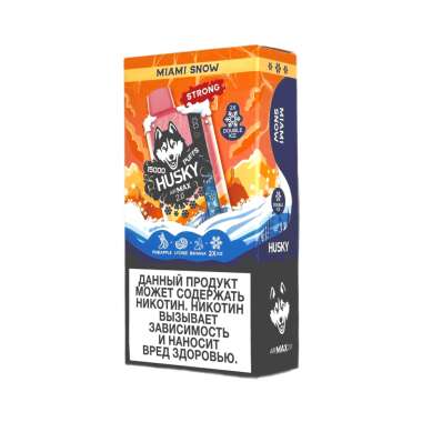 HUSKY AIRMAX 2.0 15000 Strong Ледяной микс ананаса личи банана HUSKY AIRMAX 2.0 15000 Strong Ледяной микс ананаса личи банана