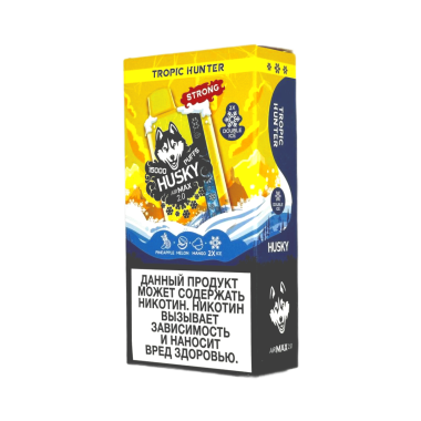 HUSKY AIRMAX 2.0 15000 Strong Ледяной микс ананаса дыни манго HUSKY AIRMAX 2.0 15000 Strong Ледяной микс ананаса дыни манго