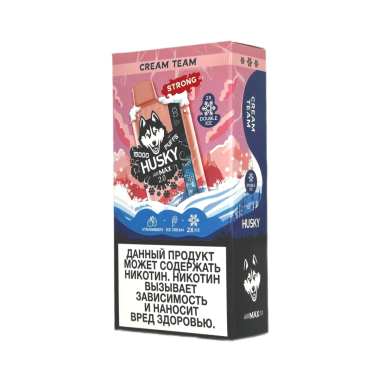 HUSKY AIRMAX 2.0 15000 Strong Клубничное мороженое HUSKY AIRMAX 2.0 15000 Strong Клубничное мороженое