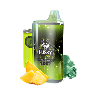HUSKY CYBER NEW 8000 Энергетик ананас лёд HUSKY CYBER NEW 8000 Энергетик ананас лёд