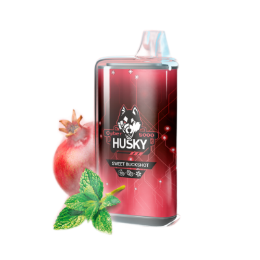 HUSKY CYBER NEW 8000 Гранат перечная мята лёд HUSKY CYBER NEW 8000 Гранат перечная мята лёд