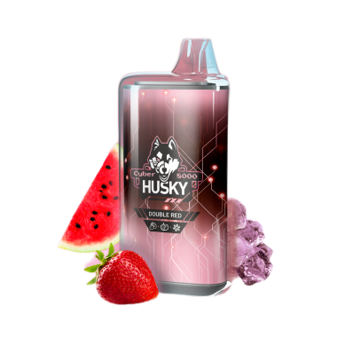 HUSKY CYBER NEW 8000 Клубника арбуз лёд HUSKY CYBER NEW 8000 Клубника арбуз лёд