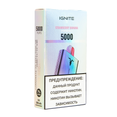 IGNITE Strawberry Banana V2 (5000 затяжек)