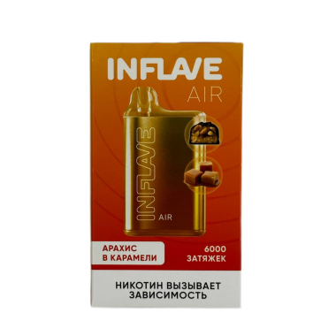 INFLAVE AIR 6000 Арахис в карамели INFLAVE AIR 6000 Арахис в карамели