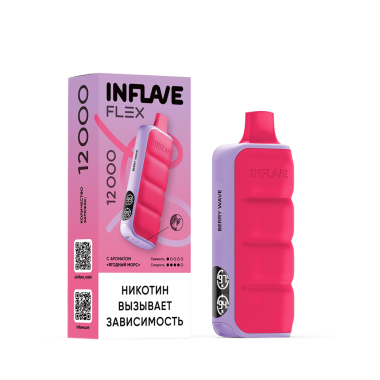 INFLAVE FLEX 12000 Ягодный морс INFLAVE FLEX 12000 Ягодный морс