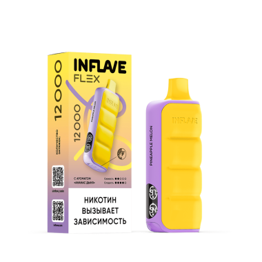 INFLAVE FLEX 12000 Ананас дыня INFLAVE FLEX 12000 Ананас дыня