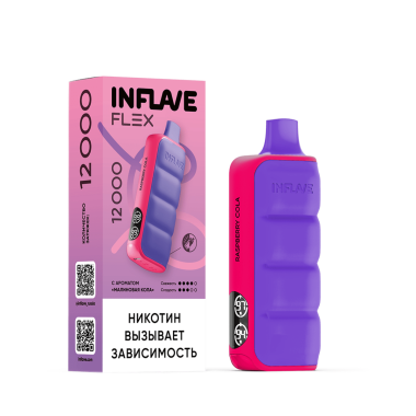 INFLAVE FLEX 12000 Малиновая кола INFLAVE FLEX 12000 Малиновая кола