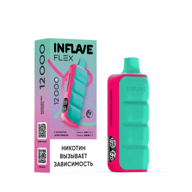 INFLAVE FLEX 12000 Арбуз вишня INFLAVE FLEX 12000 Арбуз вишня