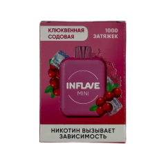 INFLAVE MINI 1000 Клюквенная содовая