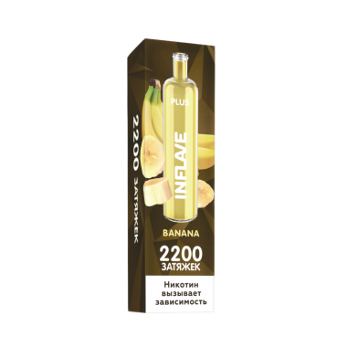 INFLAVE PLUS 2200 Банан кокос INFLAVE PLUS 2200 Банан кокос