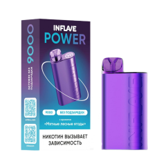 INFLAVE POWER 9000 Мятные лесные ягоды