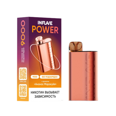 INFLAVE POWER 9000 Ананас маракуйя INFLAVE POWER 9000 Ананас маракуйя