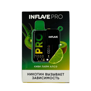 INFLAVE PRO 7000 Киви лайм алоэ INFLAVE PRO 7000 Киви лайм алоэ