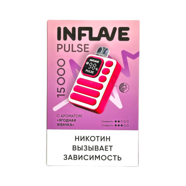 INFLAVE PULSE 15000 Ягодная жвачка INFLAVE PULSE 15000 Ягодная жвачка