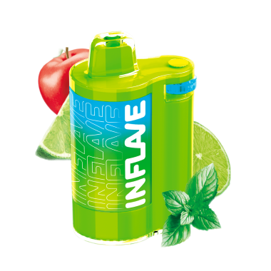 INFLAVE SPIN 8000 Яблоко лайм мята INFLAVE SPIN 8000 Яблоко лайм мята