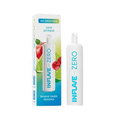 INFLAVE ZERO 2200 Вишня лайм яблоко INFLAVE ZERO 2200 Вишня лайм яблоко
