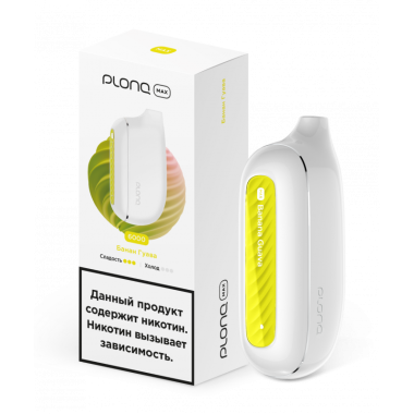 Plonq MAX 6000 Банан, Гуава Plonq MAX 6000 Банан, Гуава