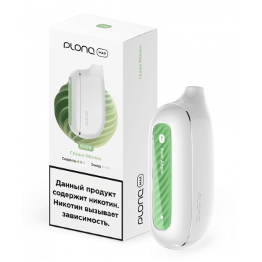 Plonq MAX 6000 Груша, Яблоко Plonq MAX 6000 Груша, Яблоко