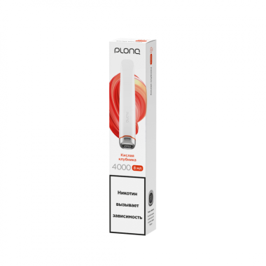 Plonq Plus Pro 4000 Кислая Клубника Plonq Plus Pro 4000 Кислая Клубника