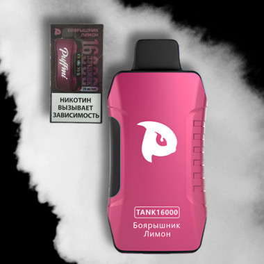 Puffmi TANK V2 16000 Боярышник, Лимон Puffmi TANK V2 16000 Боярышник, Лимон