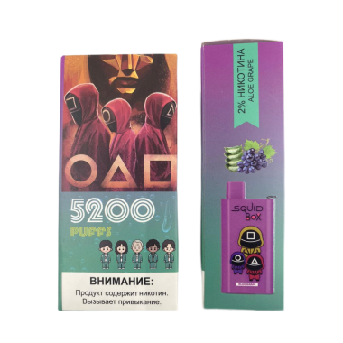 R AND M Squid Box 5200 Алоэ виноград R AND M Squid Box 5200 Алоэ виноград
