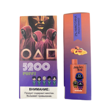 R AND M Squid Box 5200 Персик манго