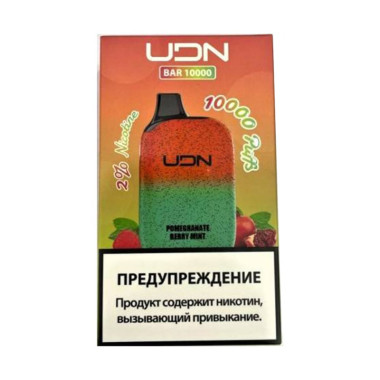 UDN BAR 10000 Гранат, Ягода, Мята UDN BAR 10000 Гранат, Ягода, Мята
