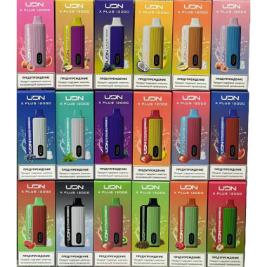 UDN X PLUS 12000 Арбузная Жвачка UDN X PLUS 12000 Арбузная Жвачка